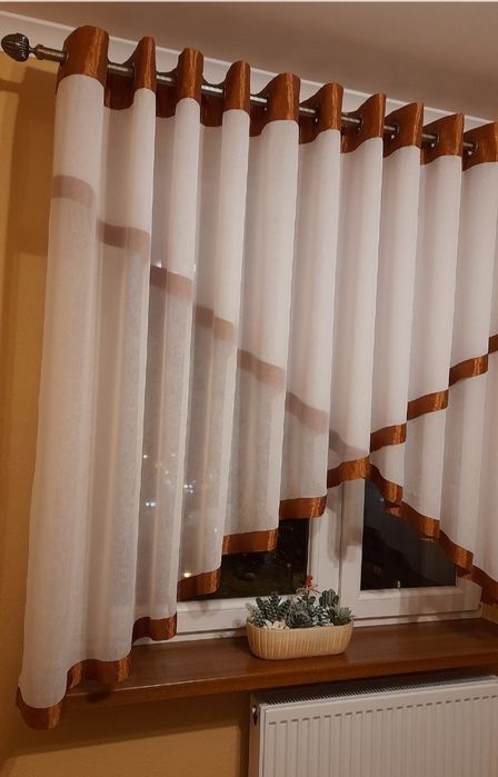 Firanka na przelotkach 180 cm