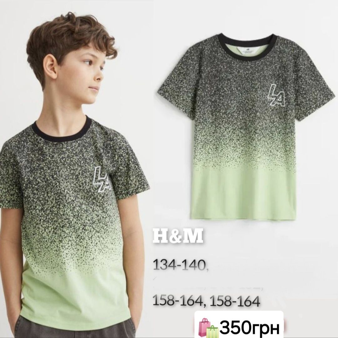 H&M футболка 134,140,146,152,158,164,170