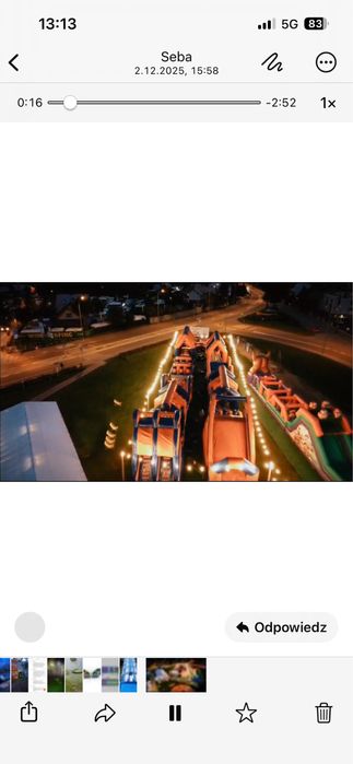 Tor Dmuchany Dmuchaniec PL