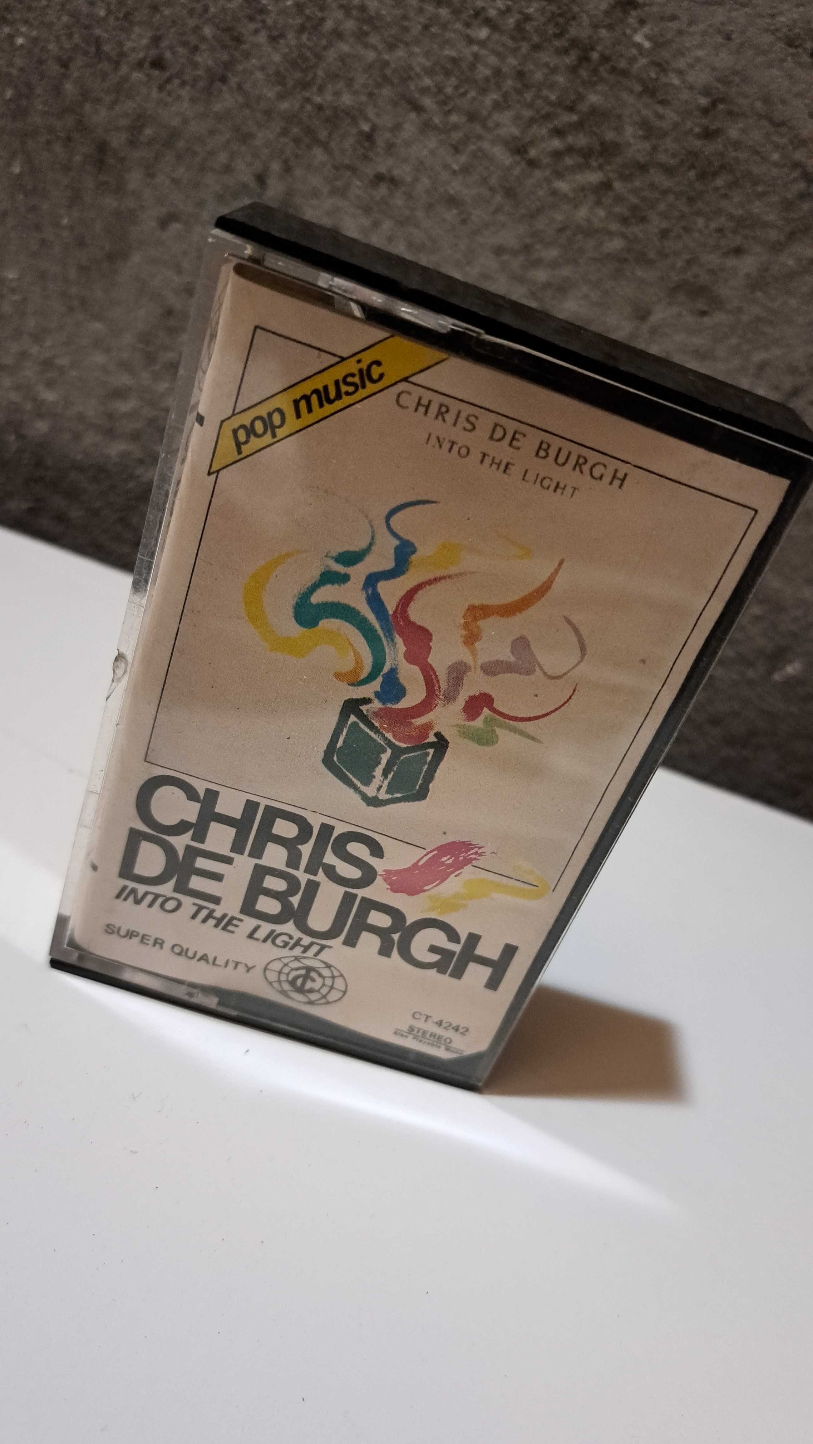 Chris de Burgh into the light kaseta magnetofonowa