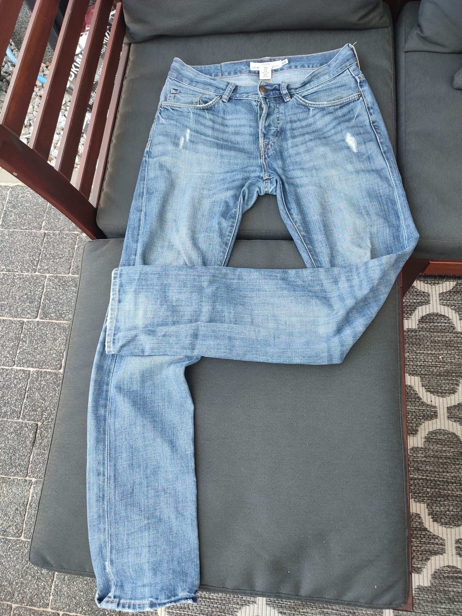 Spodnie jeansowe H&M HM 170