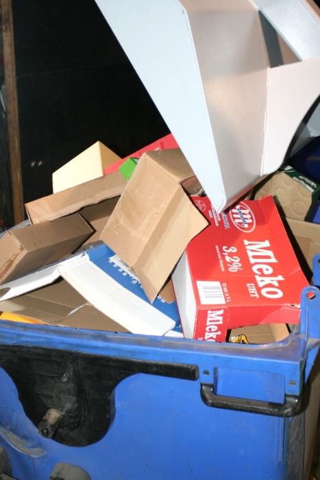 Prasa do odpadów komunalnych, prasa do śmieci 1100l