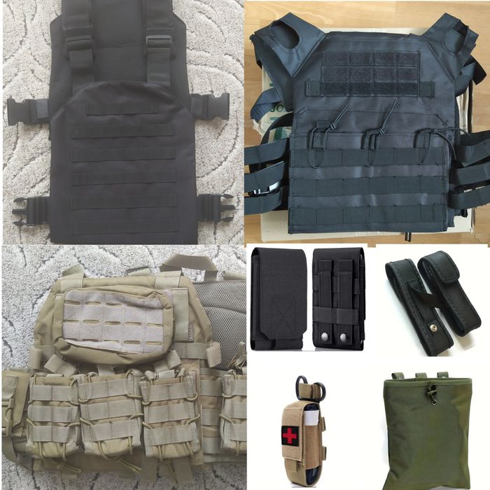 Плитоноска чорна універсальна