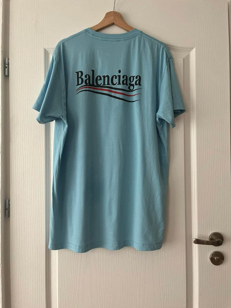Tshirt balenciaga political t-shirt studio trend