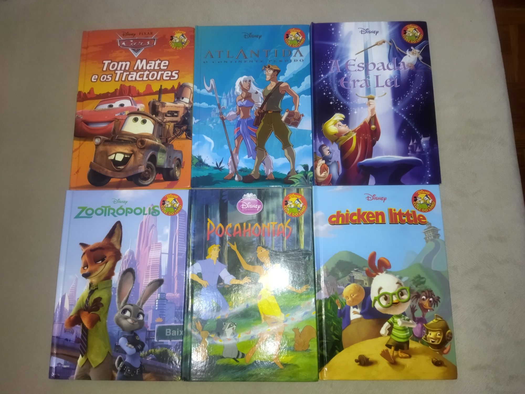 Livros Disney 6 por 4€