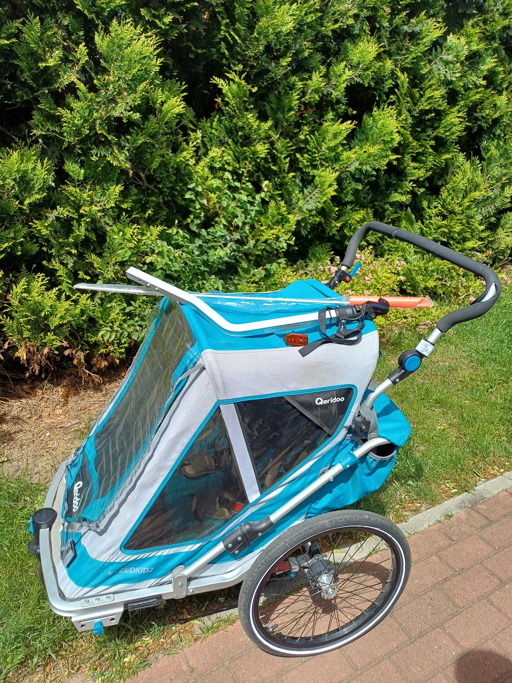 Przyczepka rowerowa  Qeridoo speedkid 2