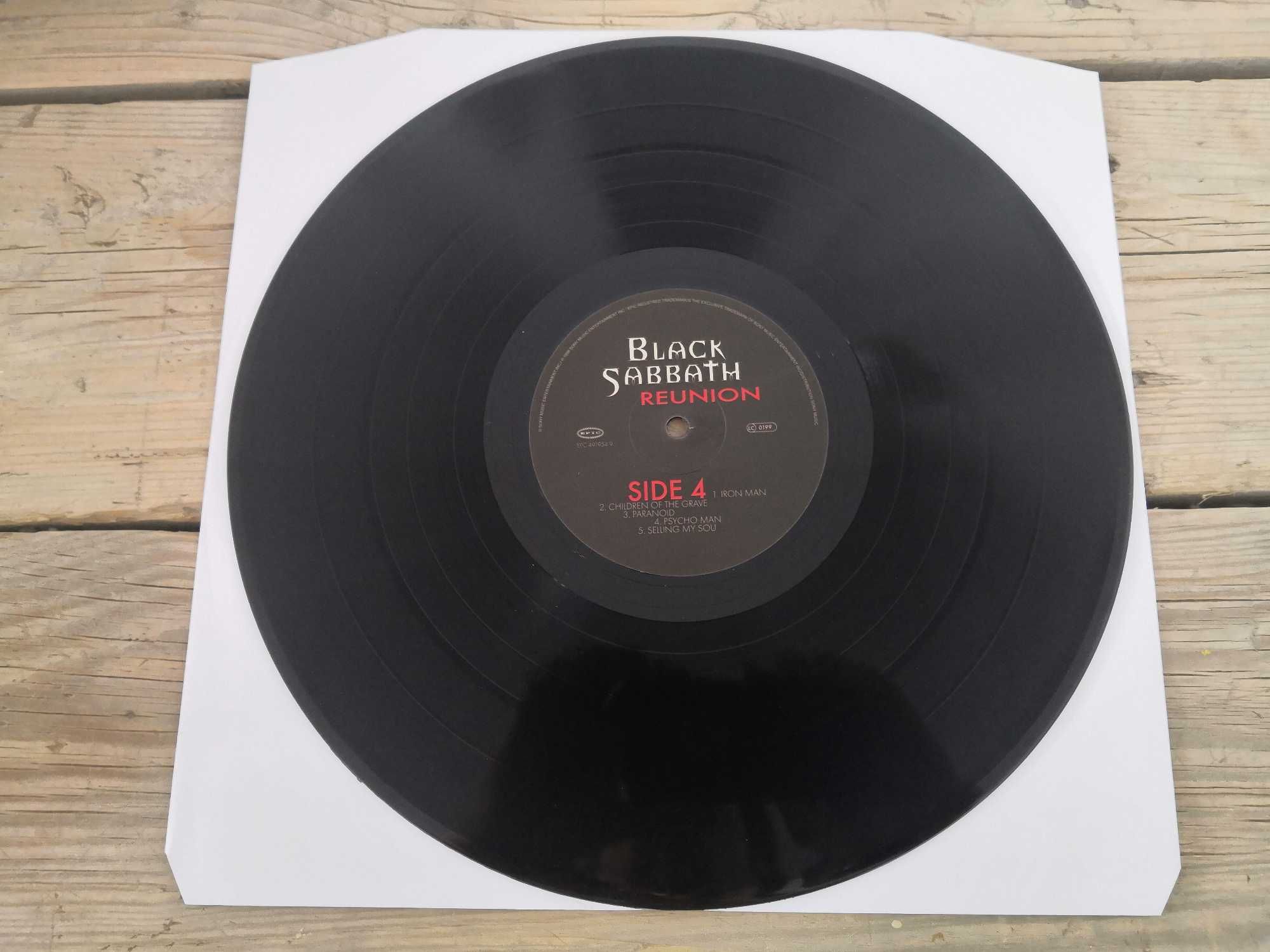 Black Sabbath Reunion 2 LP czarny winyl