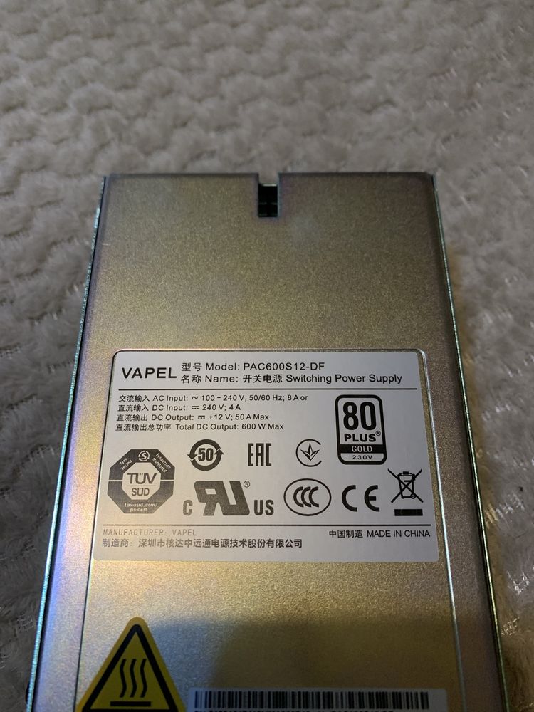 Vapel pac600s12-df