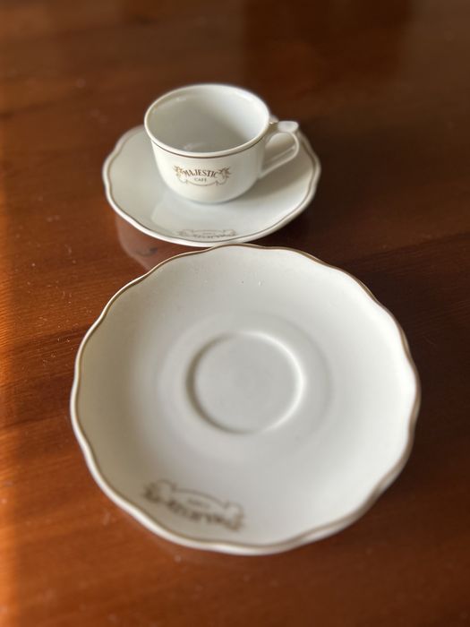 Chávena, pires e prato, Vista Alegre/Magestic.
