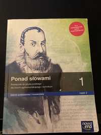 Ponad słowami1  książka do polskiego nowa era