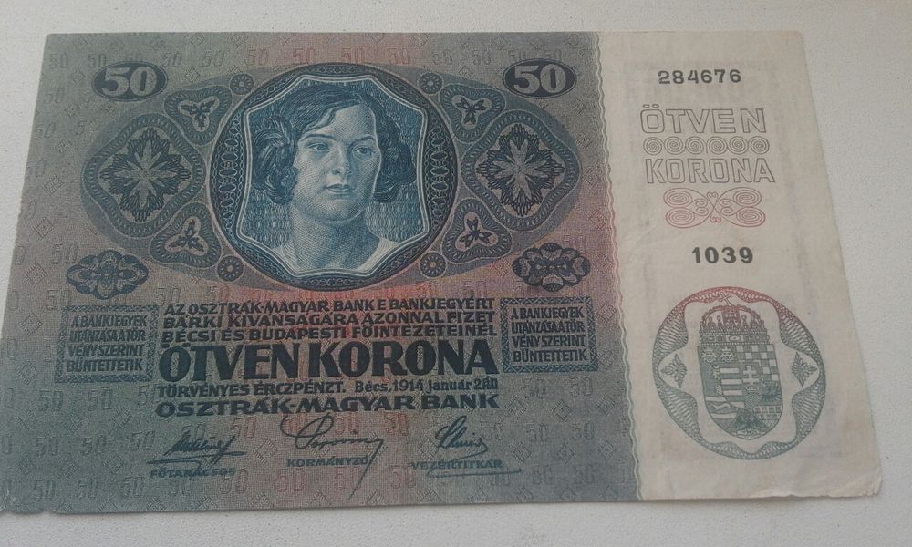 Банкнота 50крон
