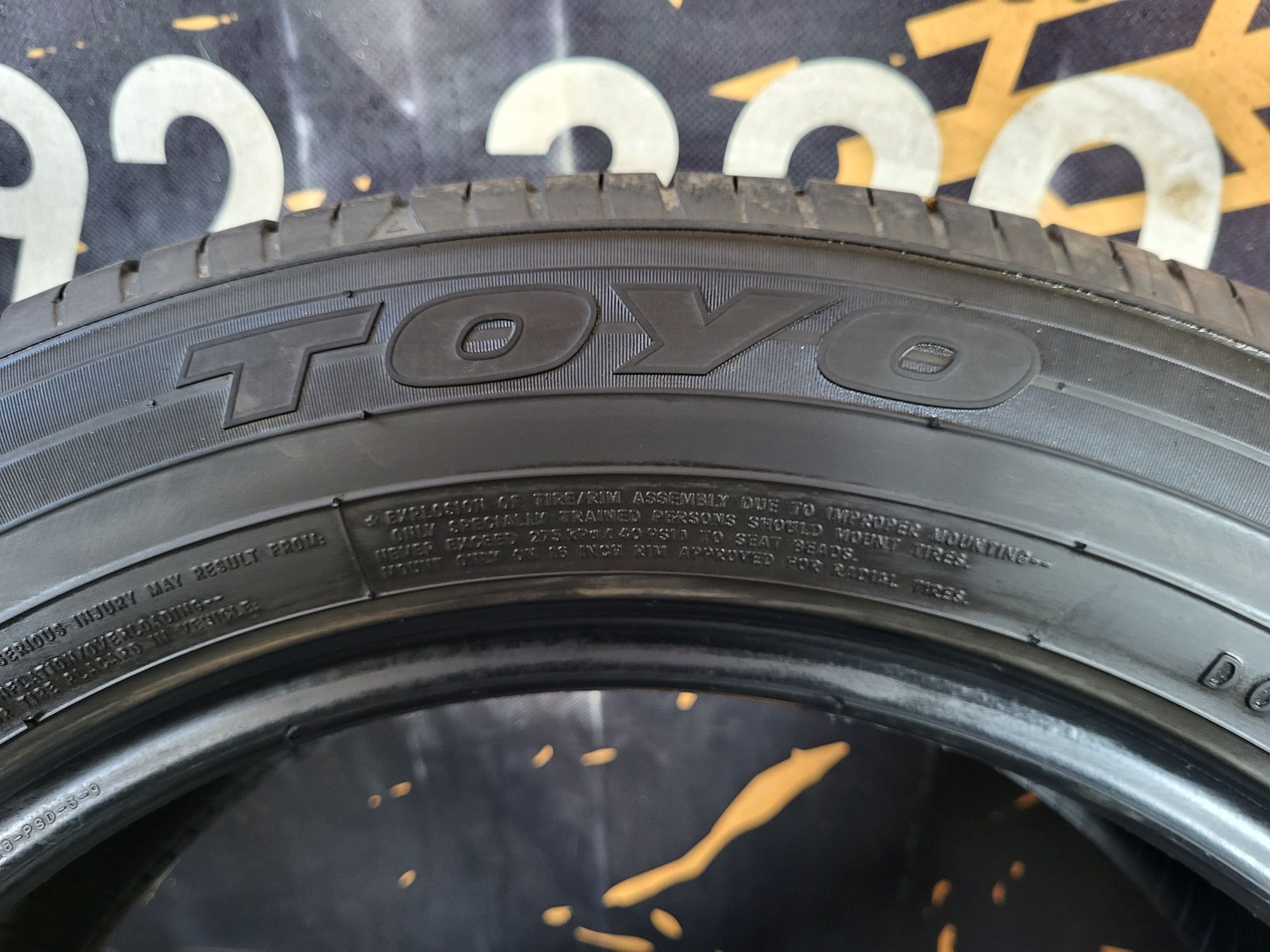 Opony letnie 185/60/16 Toyo 6,2mm