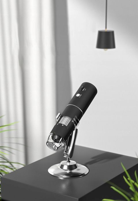 Mikroskop Cyfrowy Do Tel Pc 1000x 2MP 8 LED WiFi