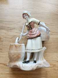 Figurka Porcelanowa Kobieta Porcelana