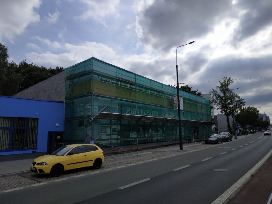 WYNAJEM Czeladź - Rusztowanie elewacyjne fasadowe | Transport Montaż