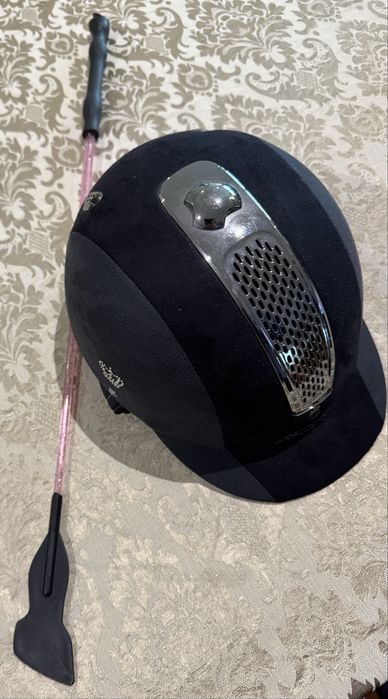 Capacete e stik hipismo
