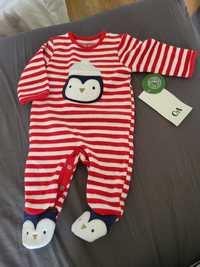 Pajac, piżamka niemowlęca C&A r. 56