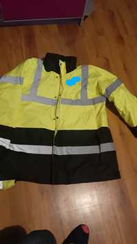 Ubrania robocze(kurtki zimowe i spodnie) ceny w opisie-zielone i pomar