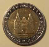 9 Moedas de Euro comemorativas Alemanha