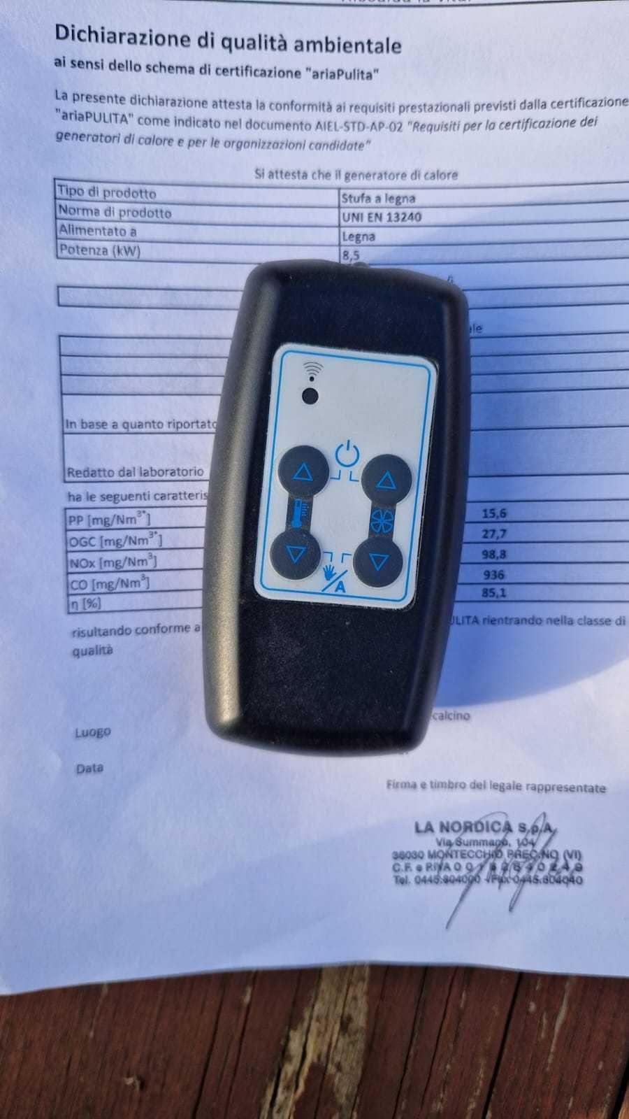 La Nordica Wanda 8,5 kW piec kominek wolnostojący koza WŁOSKI 16tyś zł