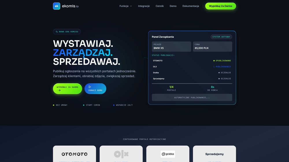 Profesjonalna strona WWW - Projekt + e-mail