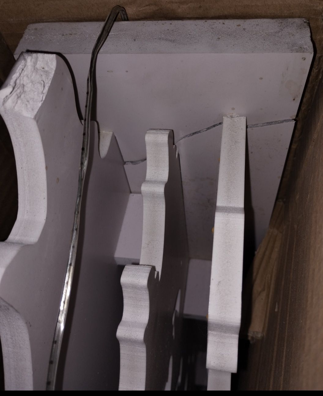 Lampki led duża dekoracja Mikołaj renifer, zima miasteczko XXXL