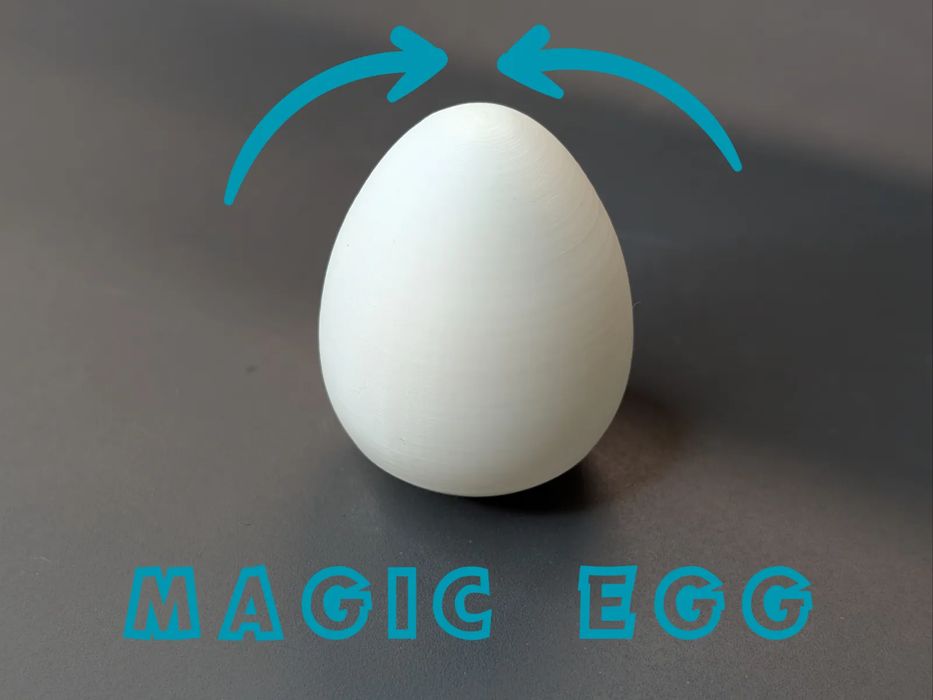 Ovo Mágico Que Equilibra Sozinho