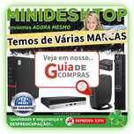 A Inforgreen tem Mini-Pcs HP Dell Lenovo Fujitsu - i5 e i7 - DESDE: