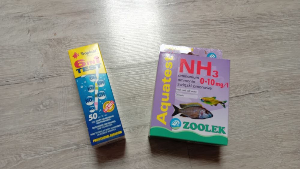 Testy akwarystyczne zoologiczny nh3 i tropical 6in1