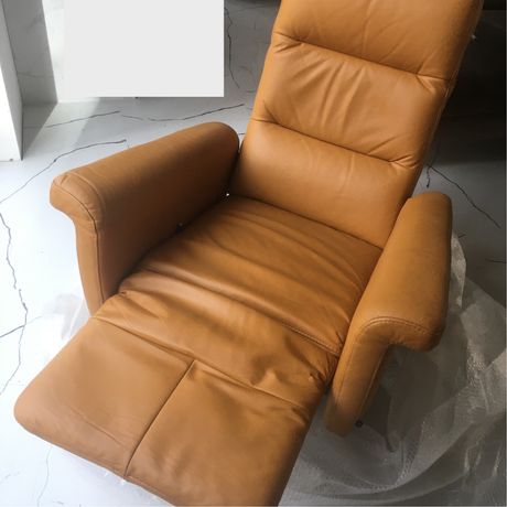 Fotel skórzany obrotowy