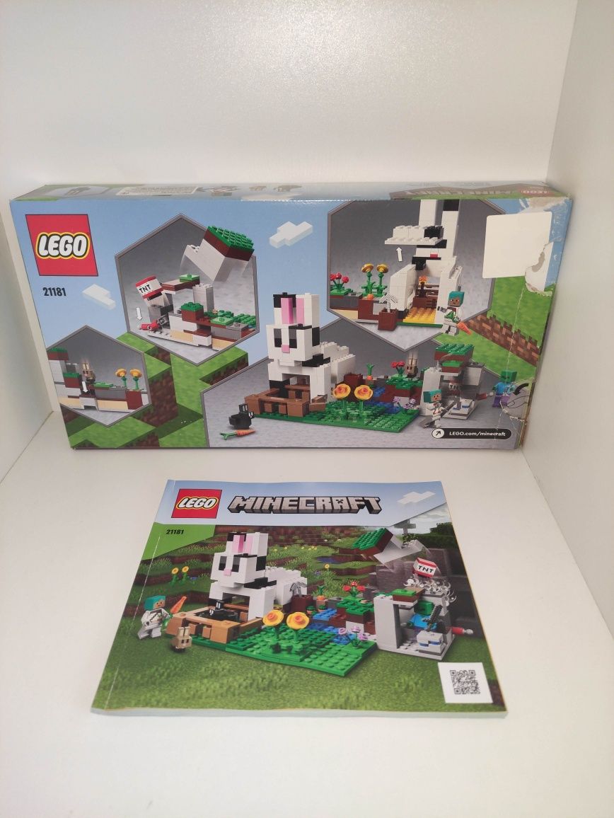 Lego Minecraft, Лего Майнкрафт 21181 Кроличе ранчо