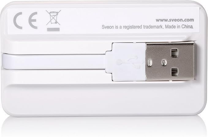 sveon sct011m czytnik do karty rodzaju sim/smart biały na kabel usb