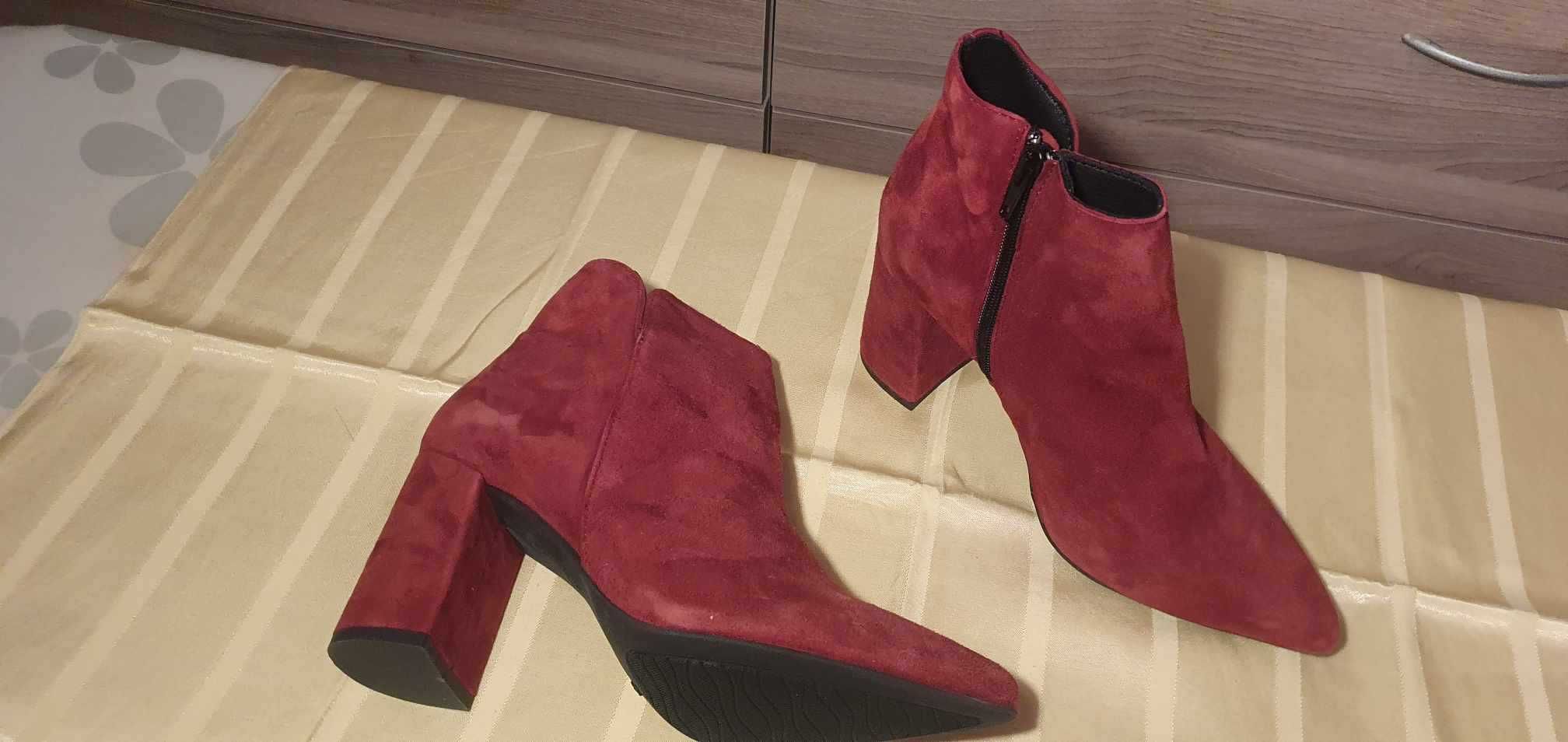Botki, Buty, Kozaki Zamszowe Tatuum rozmiar 37, Nowe z Metką