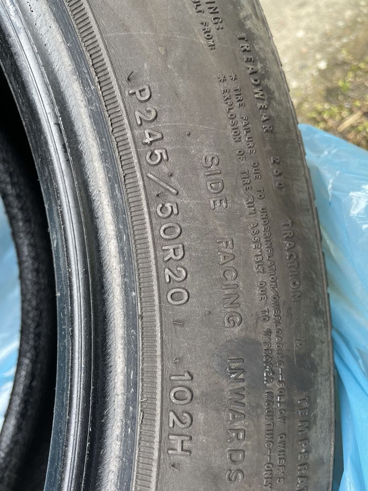 Opony goodyear 245/50/20 r20 letnie