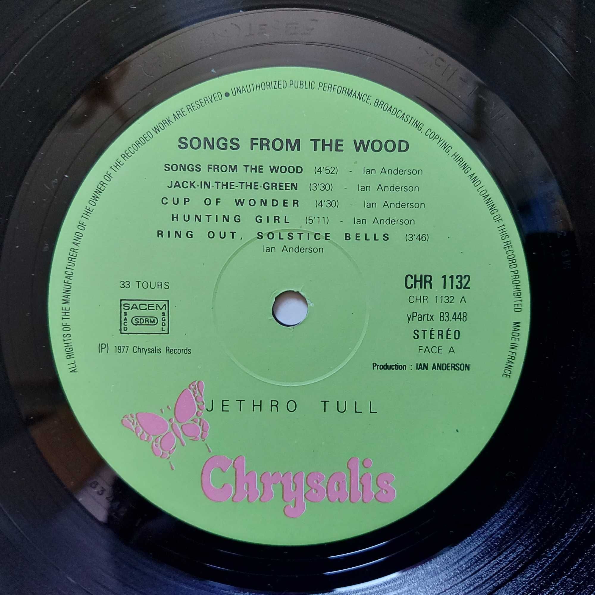 Jethro Tull  Songs From The Wood  1977  FR  (M/M) + inne tytuły