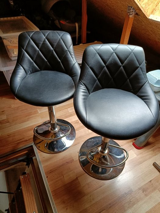 Fotele barowe 2 sztuki