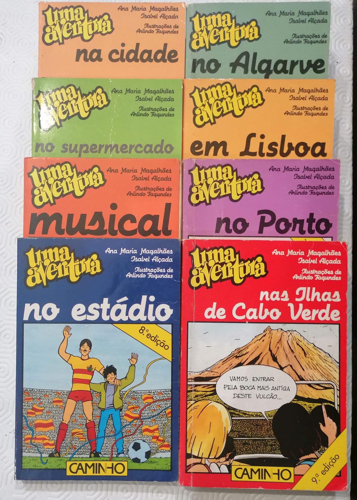 Livros da coleção Uma aventura #47, 48, 43 1 12, 13, 14, 17, 18, 22, 2