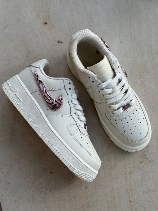 Жіночі Кросівки Nike Air Force 1 Low Molten Metal Pink Swoosh 36-40