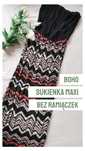 Sukienka maxi New Look XS S M uniwersalny długa Boho na lato czarna