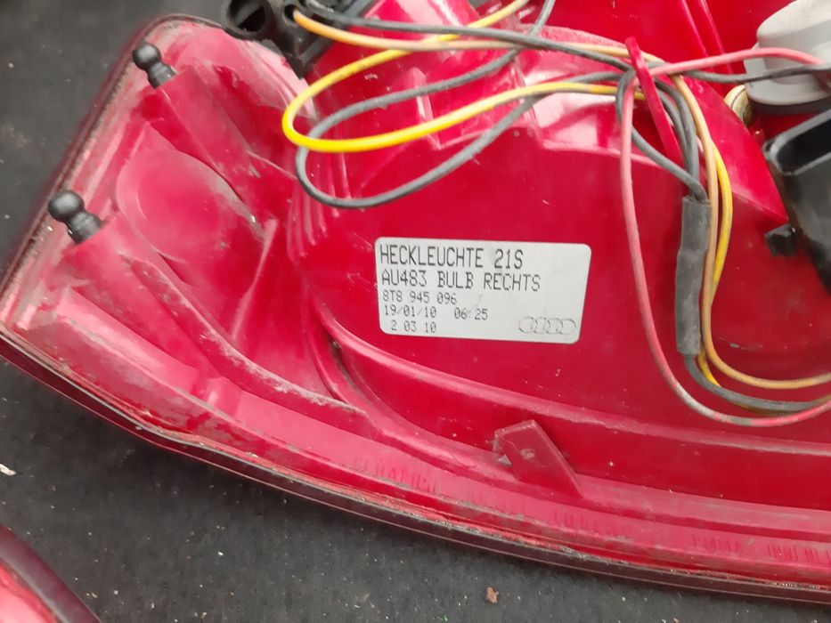 Audi A5 sportback lampa prawy tył, lewy tył błotnik