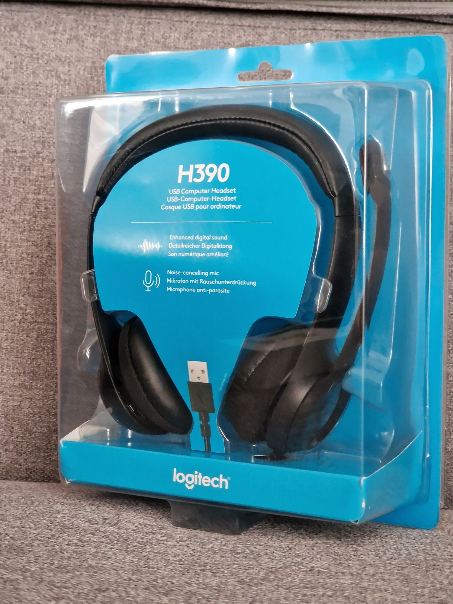 Logitech h390 Słuchawki z mikrofonem biurowe/homeoffice