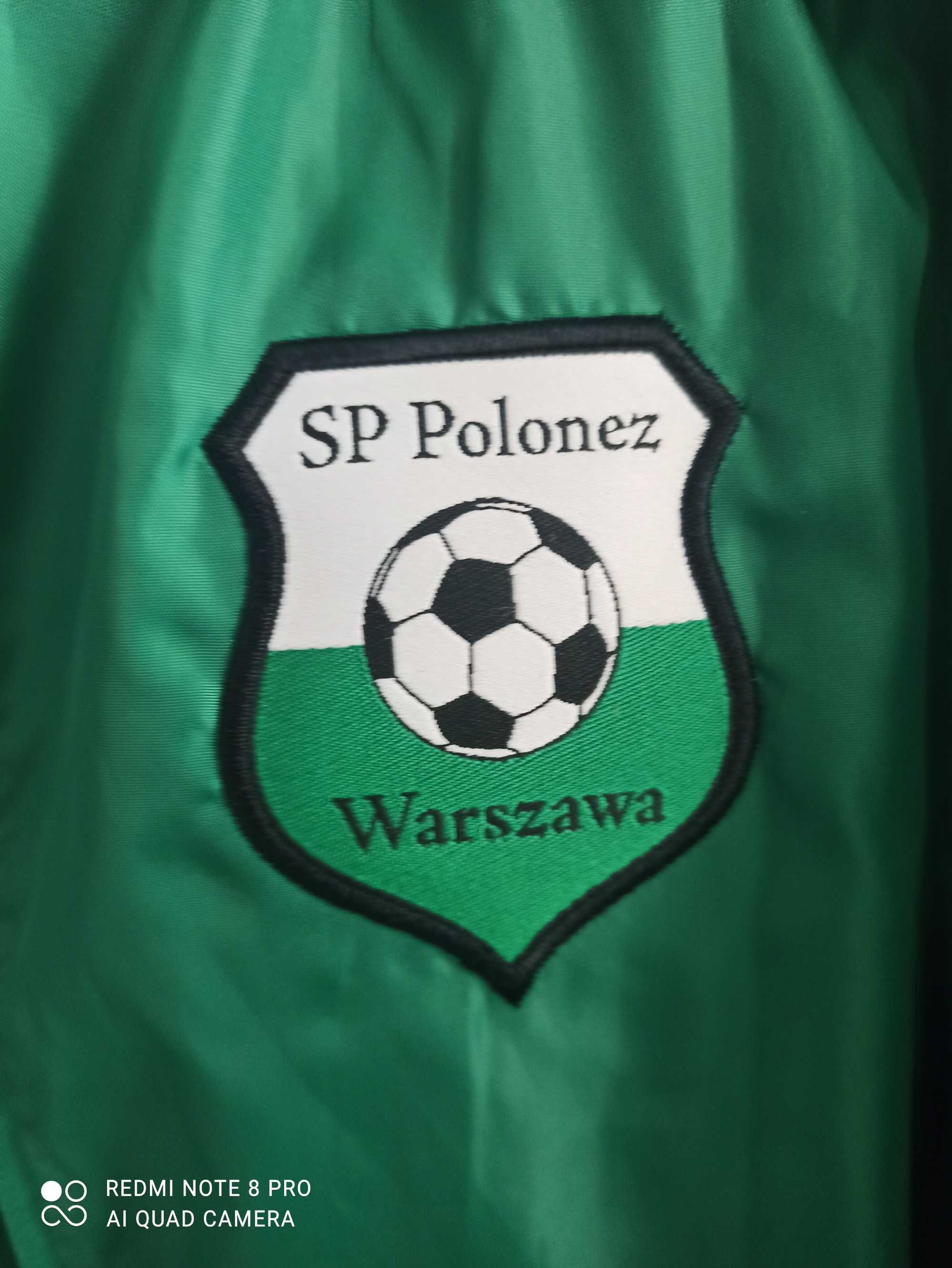 Nowa kurtka klubu Polonez Warszawa ortalionowa 152 rozmiar.