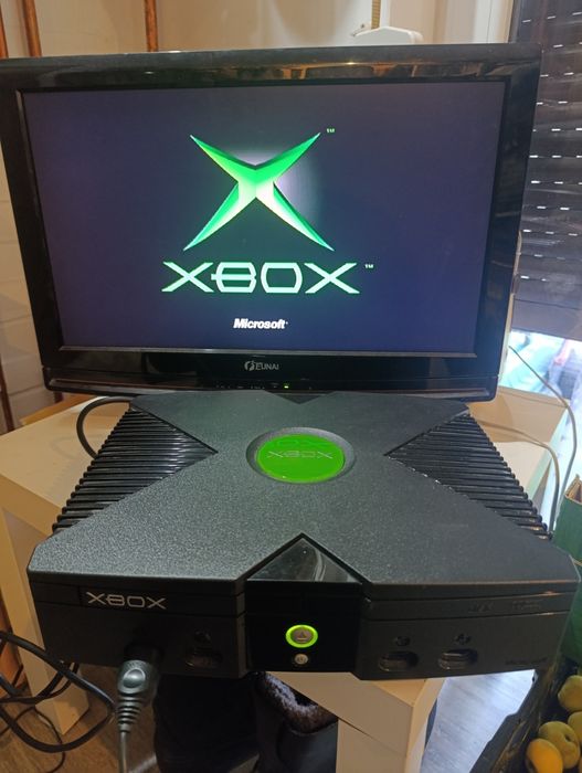 Konsola Xbox Classic cały zestaw 4gry pudełko !!!