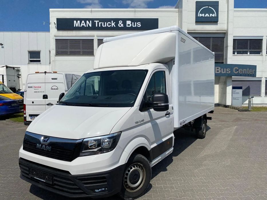 MAN TGE  3.140 Kontener Winda SÖRENSEN Kamera Tempomat Serwis ASO MAN TopUsed