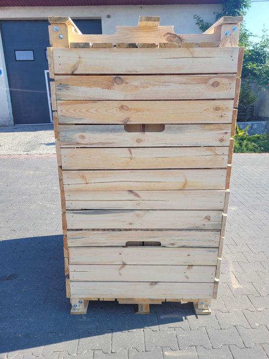 Skrzyniopalety drewniane