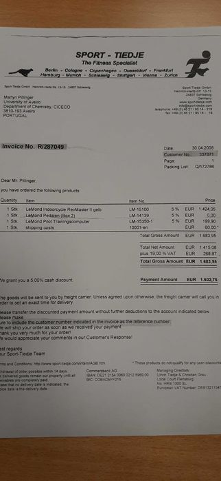 Bicicleta LeMond Indoor Rev Master II