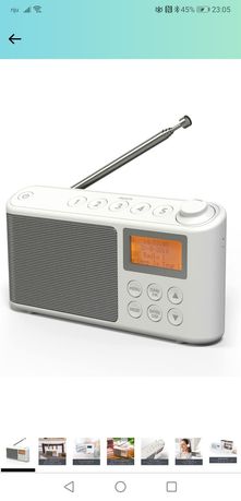 Radio DAB/DAB + i FM, Przenośne Zasilane z Sieci i na Baterie