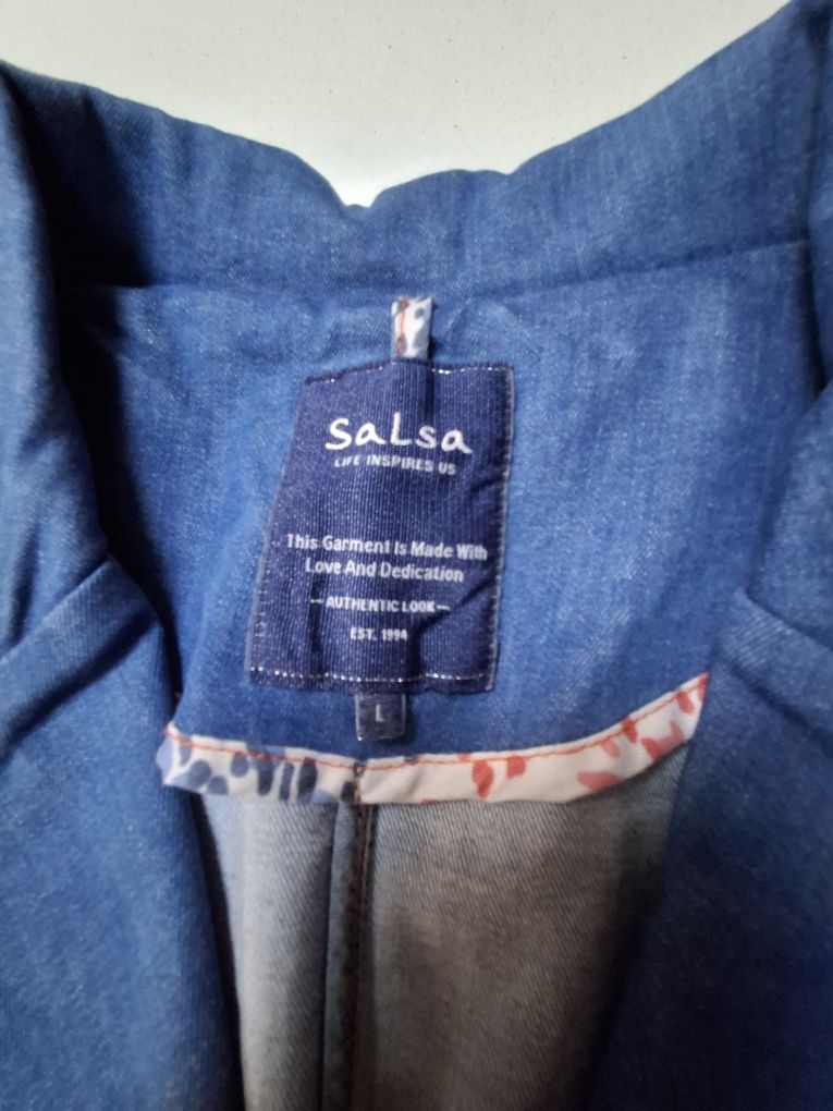 Casaco de ganga Salsa