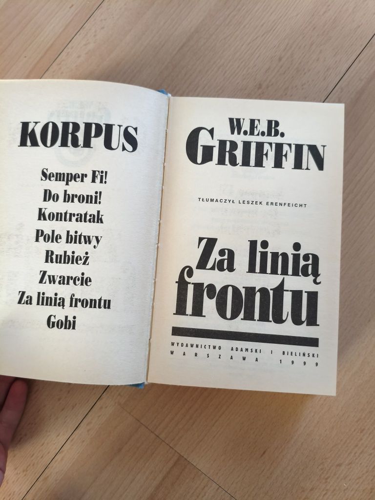 "Za linią frontu" W. E. B. Griffin