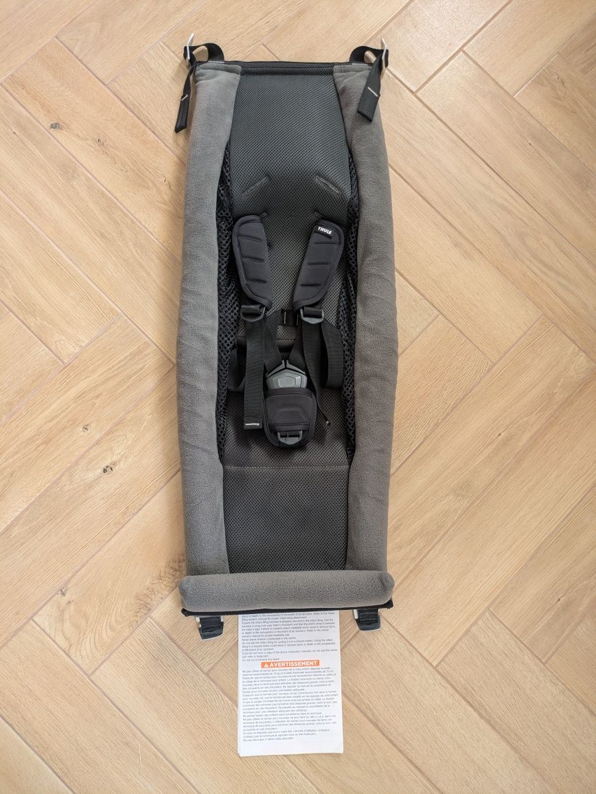 Thule Chariot infant sling - hamaczek
hamak dla niemowląt szary